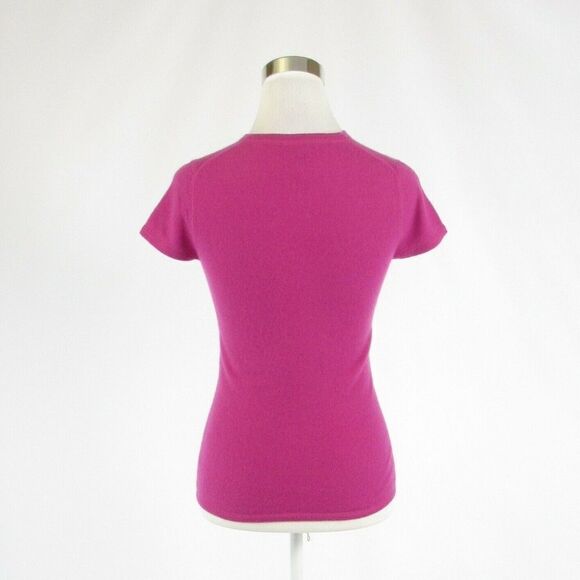 Henri Bendel fuchsia pink sweater S - Picture 7 of 8